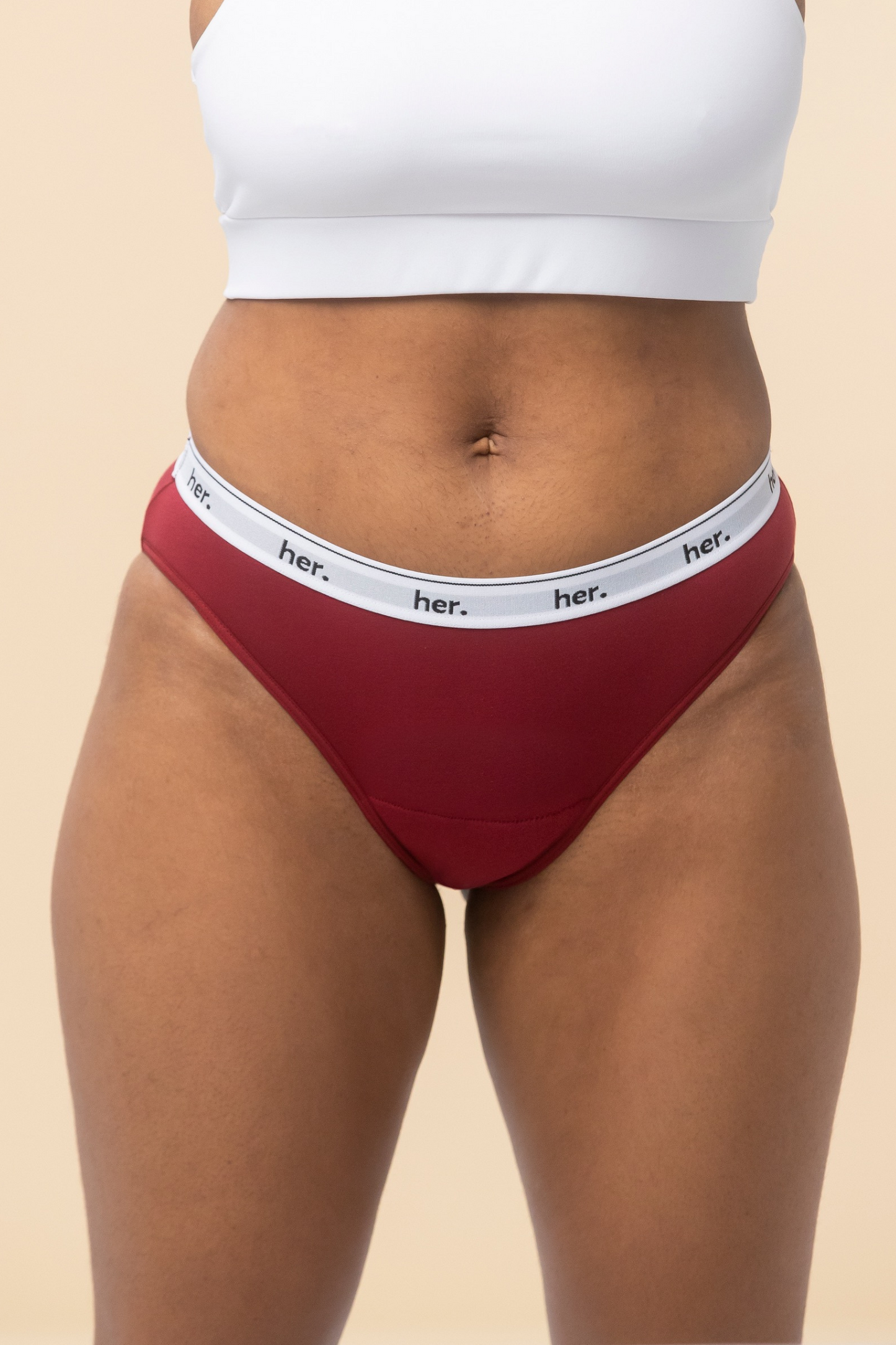 Culotte menstruelle JOY - BIKING RED