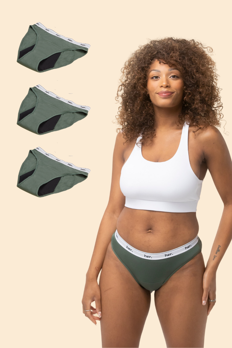 Lot de 3 Culottes menstruelles JOY - THYME